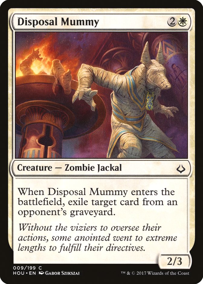 Magic the Gathering Card - Disposal Mummy - MTG Circle