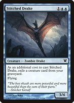 Magic the Gathering Card - Stitched Drake - MTG Circle