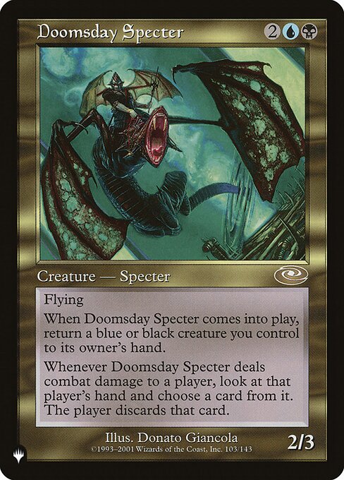 Magic the Gathering Card - Doomsday Specter - MTG Circle