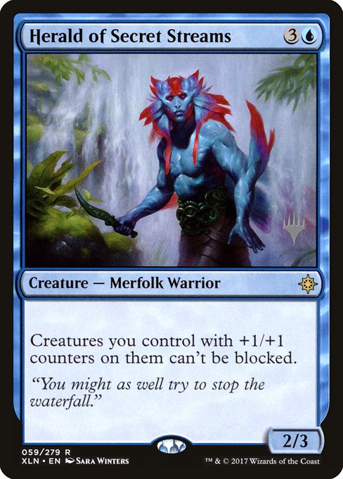 Magic the Gathering Card - Herald of Secret Streams - MTG Circle