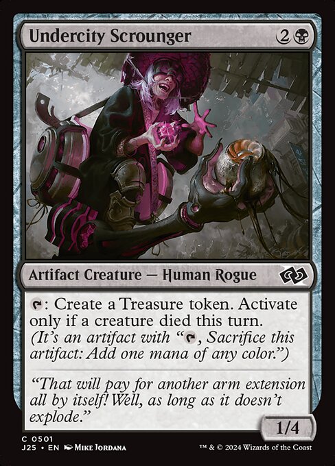 Magic the Gathering Card - Undercity Scrounger - MTG Circle