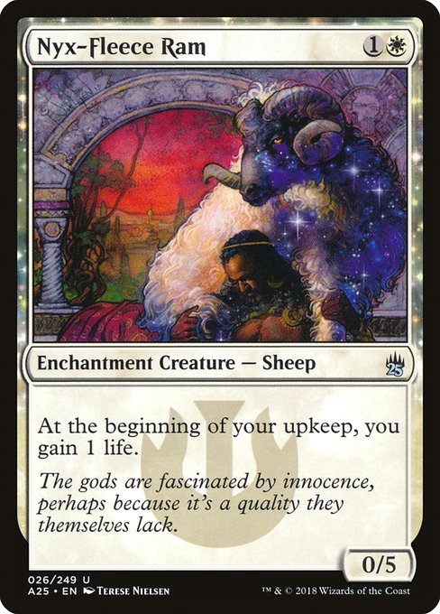 Magic the Gathering Card - Nyx-Fleece Ram - MTG Circle