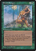 Magic the Gathering Card - Elvish Ranger - MTG Circle