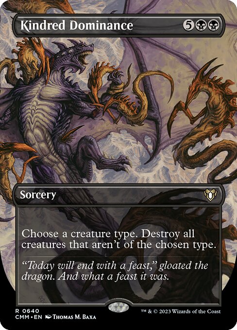 Magic the Gathering Card - Kindred Dominance - MTG Circle