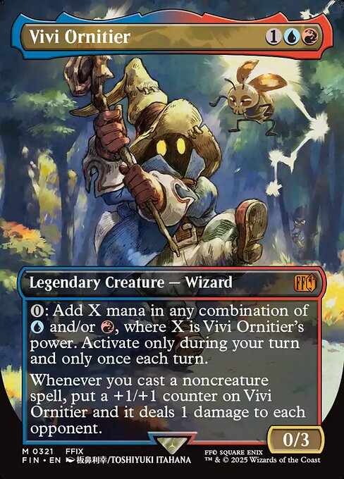Magic the Gathering Card - Vivi Ornitier - MTG Circle