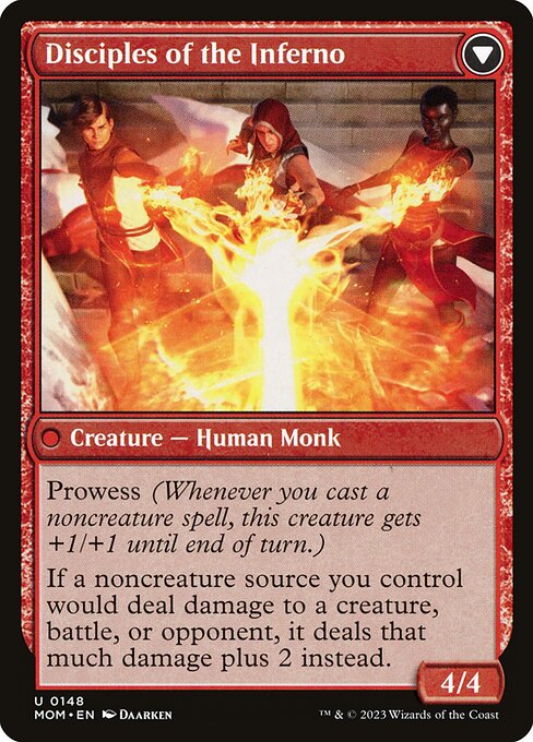 Magic the Gathering Card - Disciples of the Inferno - MTG Circle