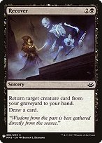 Magic the Gathering Card - Recover - MTG Circle
