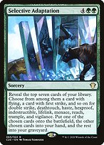 Magic the Gathering Card - Selective Adaptation - MTG Circle