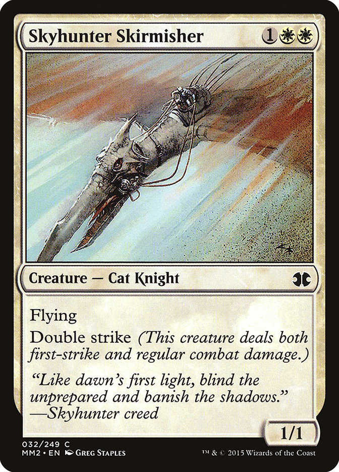 Magic the Gathering Card - Skyhunter Skirmisher - MTG Circle