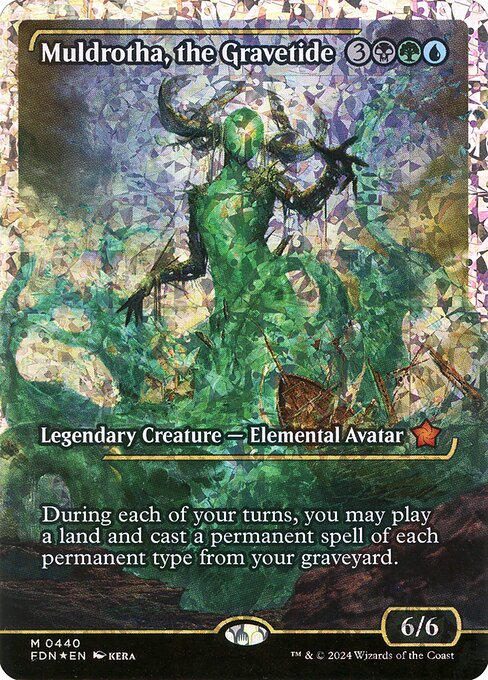Magic the Gathering Card - Muldrotha, the Gravetide - MTG Circle