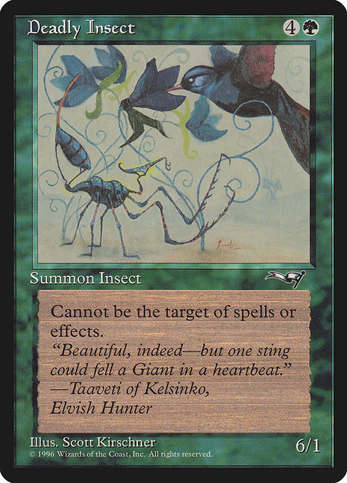 Magic the Gathering Card - Deadly Insect - MTG Circle