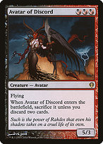 Magic the Gathering Card - Avatar of Discord - MTG Circle