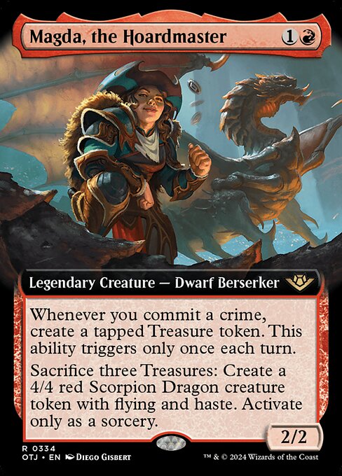 Magic the Gathering Card - Magda, the Hoardmaster - MTG Circle