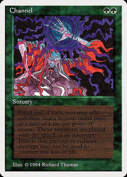 Magic the Gathering Card - Channel - MTG Circle