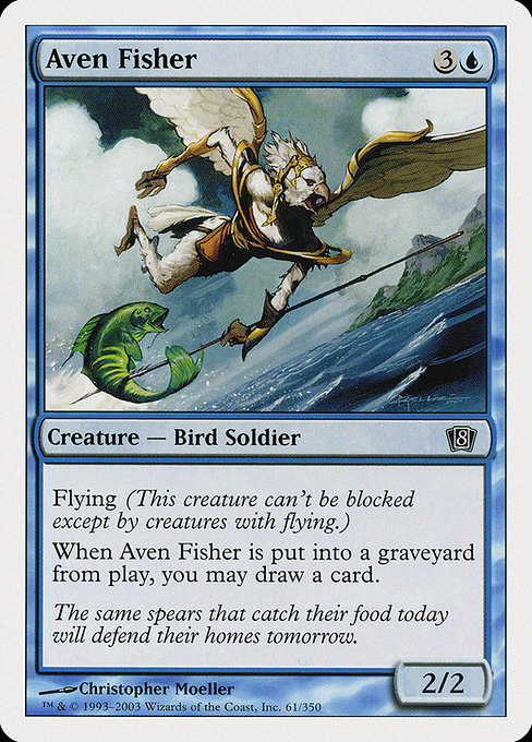 Magic the Gathering Card - Aven Fisher - MTG Circle