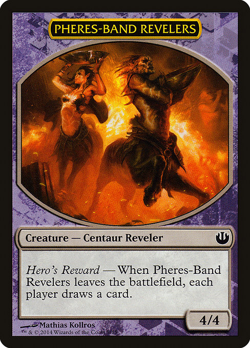 Magic the Gathering Card - Pheres-Band Revelers - MTG Circle