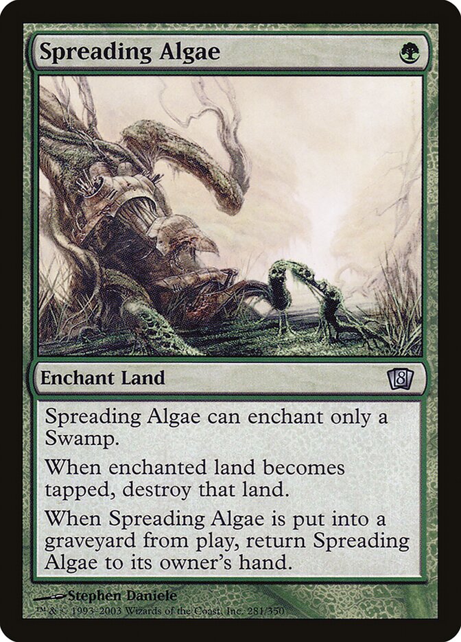 Magic the Gathering Card - Spreading Algae - MTG Circle
