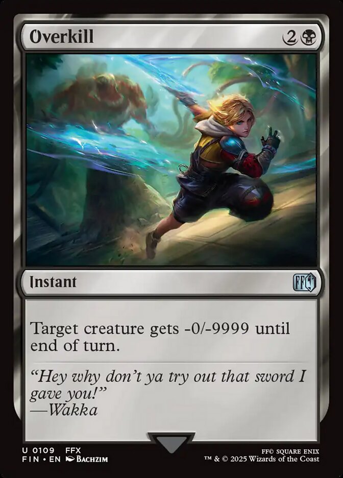 Magic the Gathering Card - Overkill - MTG Circle
