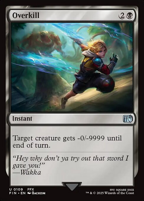 Magic the Gathering Card - Overkill - MTG Circle