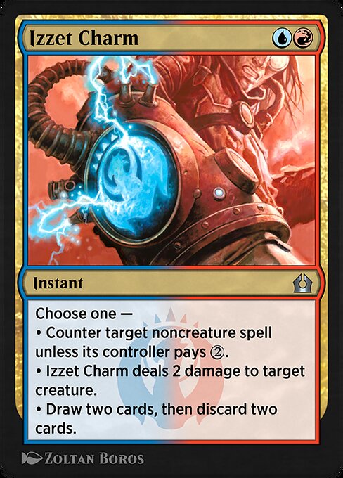 Magic the Gathering Card - Izzet Charm - MTG Circle