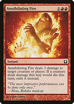 Magic the Gathering Card - Annihilating Fire - MTG Circle