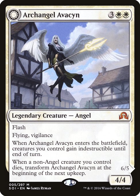 Magic the Gathering Card - Archangel Avacyn - MTG Circle