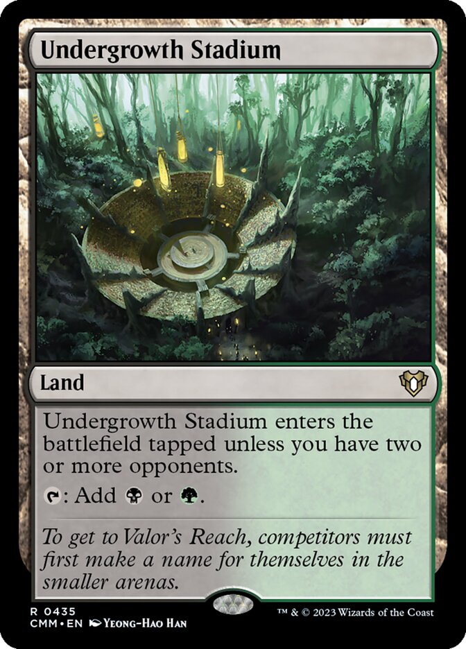 Magic the Gathering Card - Undergrowth Stadium - MTG Circle