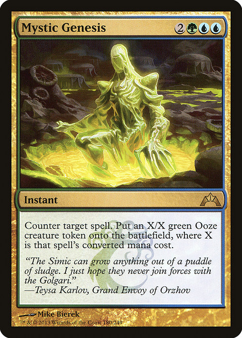 Magic the Gathering Card - Mystic Genesis - MTG Circle