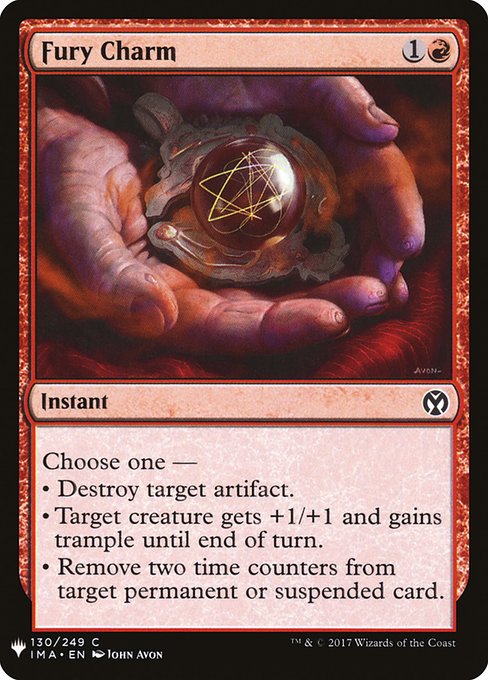 Magic the Gathering Card - Fury Charm - MTG Circle