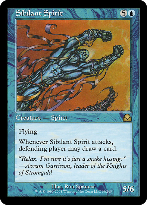 Magic the Gathering Card - Sibilant Spirit - MTG Circle