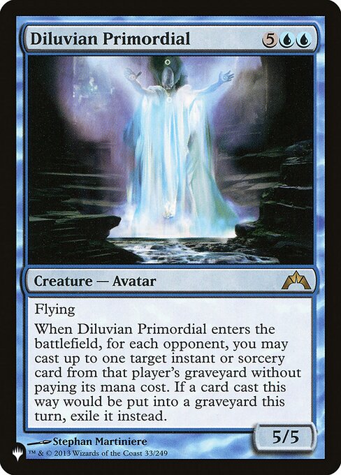 Magic the Gathering Card - Diluvian Primordial - MTG Circle