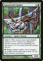 Magic the Gathering Card - Aquastrand Spider - MTG Circle