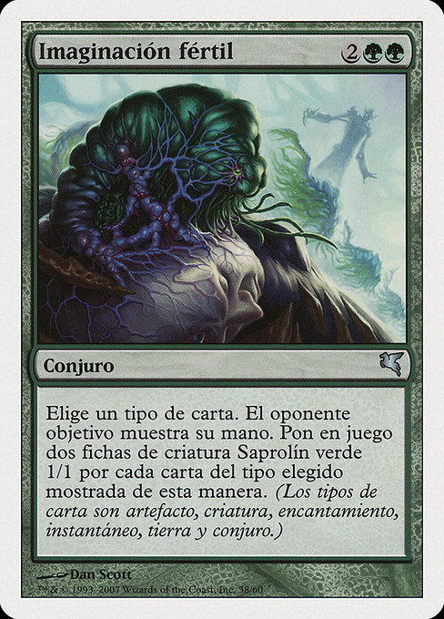 Magic the Gathering Card - Fertile Imagination - MTG Circle