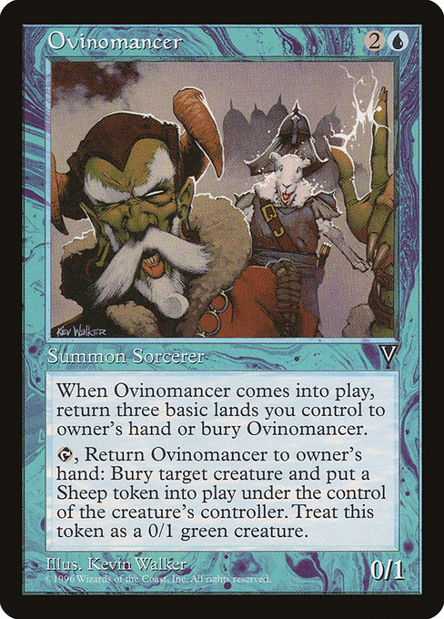 Magic the Gathering Card - Ovinomancer - MTG Circle