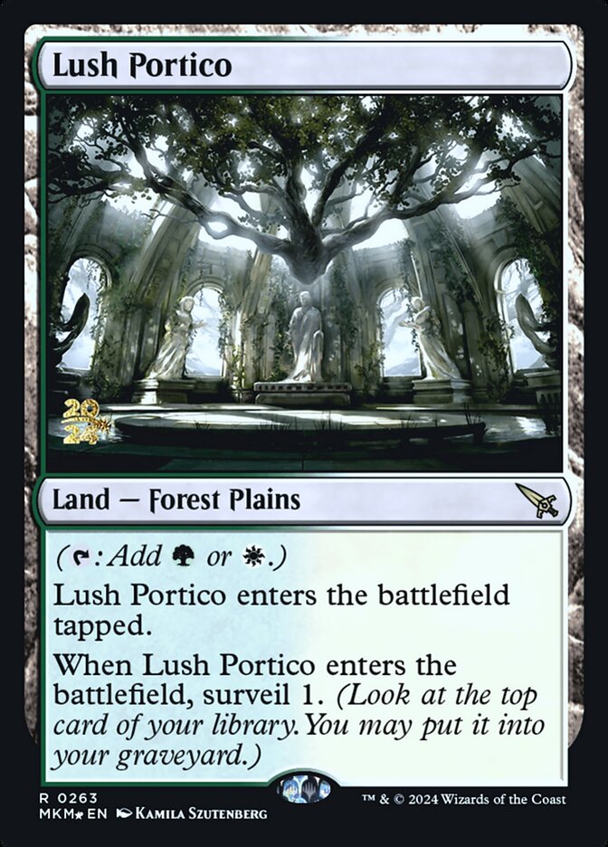 Magic the Gathering Card - Lush Portico - MTG Circle