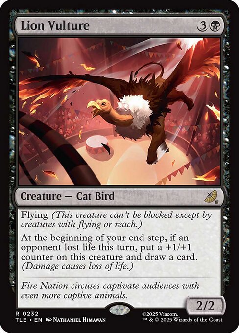 Magic the Gathering Card - Lion Vulture - MTG Circle
