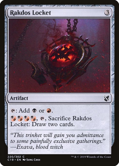 Magic the Gathering Card - Rakdos Locket - MTG Circle