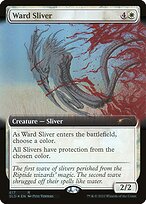 Magic the Gathering Card - Ward Sliver - MTG Circle
