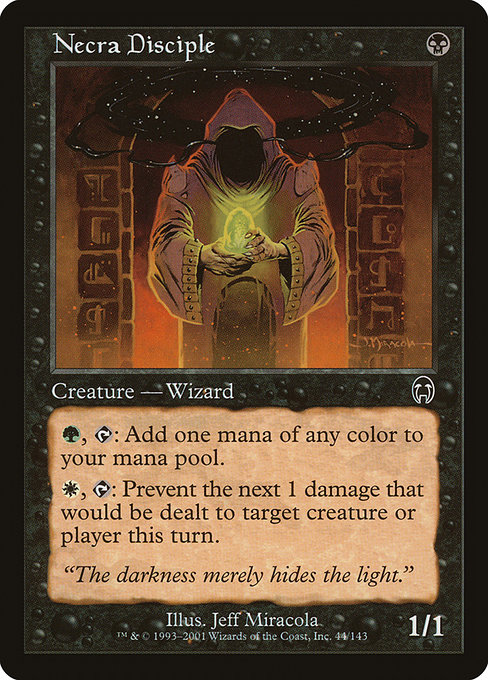 Magic the Gathering Card - Necra Disciple - MTG Circle