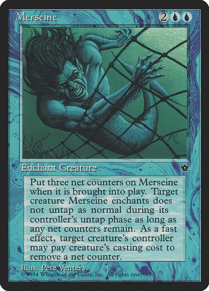 Magic the Gathering Card - Merseine - MTG Circle