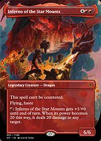 Magic the Gathering Card - Inferno of the Star Mounts - MTG Circle