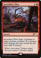 Magic the Gathering Card - Incendiary Flow - MTG Circle