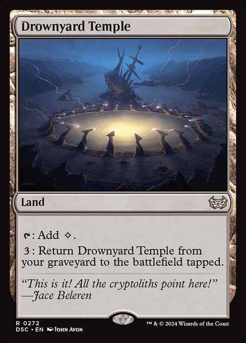 Magic the Gathering Card - Drownyard Temple - MTG Circle