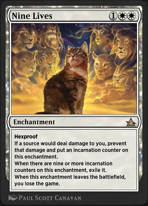Magic the Gathering Card - Nine Lives - MTG Circle