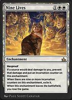 Magic the Gathering Card - Nine Lives - MTG Circle
