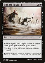 Magic the Gathering Card - Wander in Death - MTG Circle
