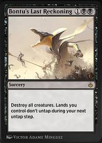 Magic the Gathering Card - Bontu's Last Reckoning - MTG Circle