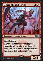 Magic the Gathering Card - Dragonblood Twins - MTG Circle