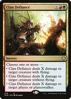 Magic the Gathering Card - Clan Defiance - MTG Circle