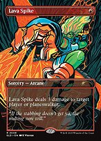 Magic the Gathering Card - Lava Spike - MTG Circle